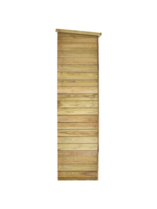 Dārza šķūnis, 163x50x171 cm, impregnēts priedes koks