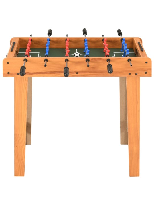 Mini galda futbols, kļavas koka krāsa, 69x37x62 cm