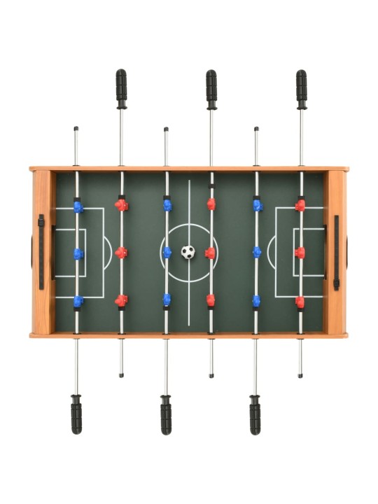 Mini galda futbols, kļavas koka krāsa, 69x37x62 cm