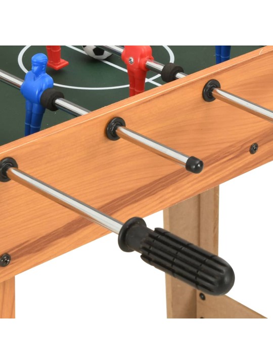 Mini galda futbols, kļavas koka krāsa, 69x37x62 cm