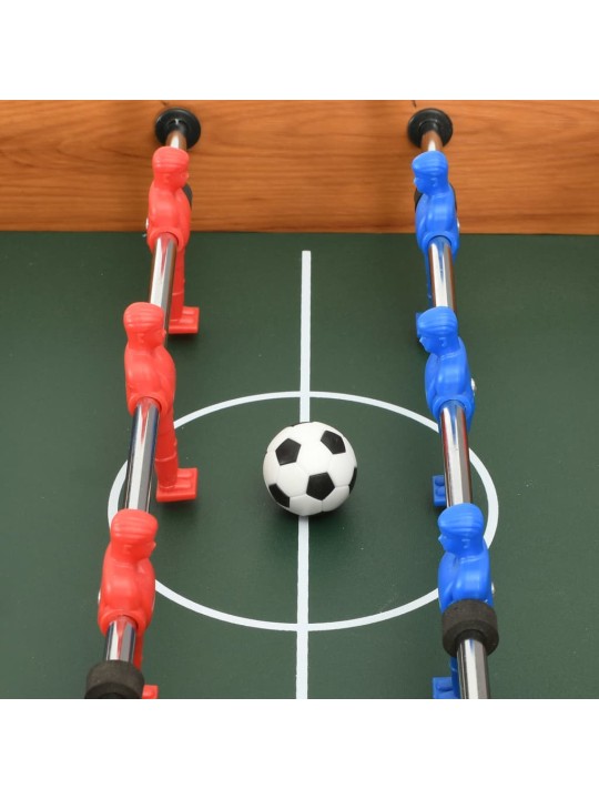 Mini galda futbols, kļavas koka krāsa, 69x37x62 cm