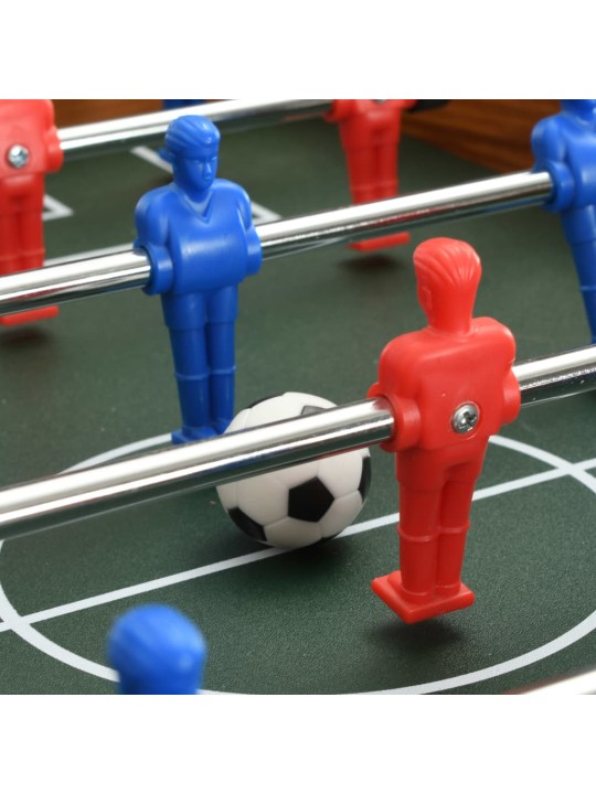 Mini galda futbols, kļavas koka krāsa, 69x37x62 cm