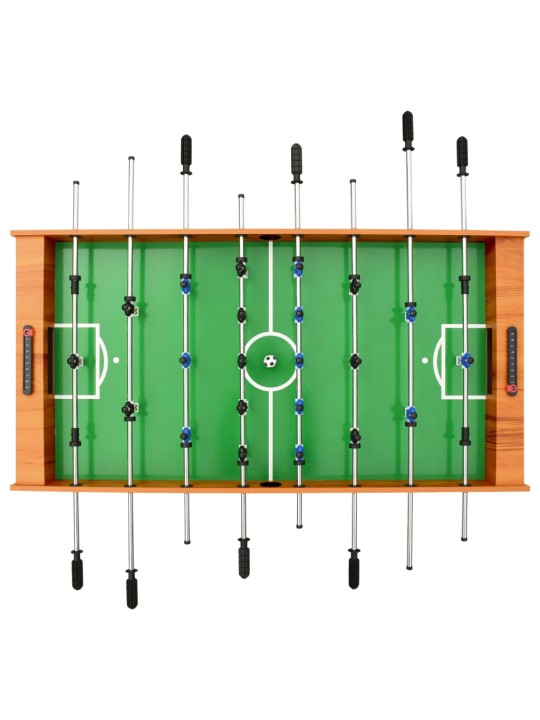 Futbola galds, salokāms, 121x61x80 cm, gaiši brūns