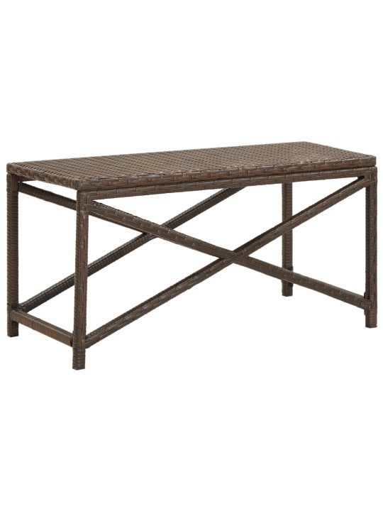 Dārza sols, 80 cm, brūna pe rotangpalma