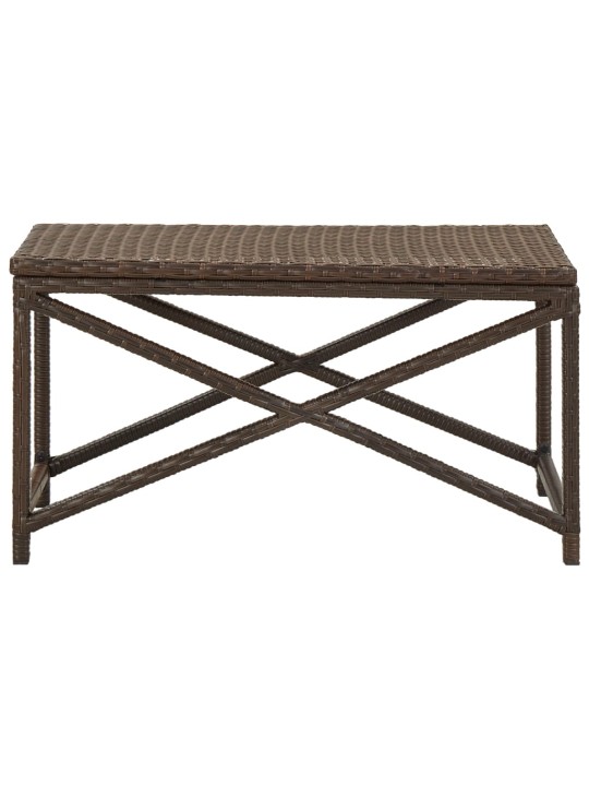 Dārza sols, 80 cm, brūna pe rotangpalma