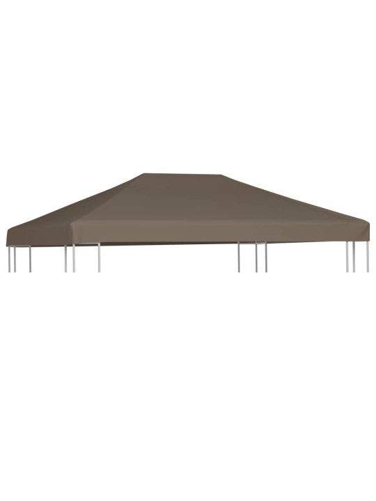 Nojumes jumta pārsegs, 310 g/m², 3x4 m, pelēkbrūns