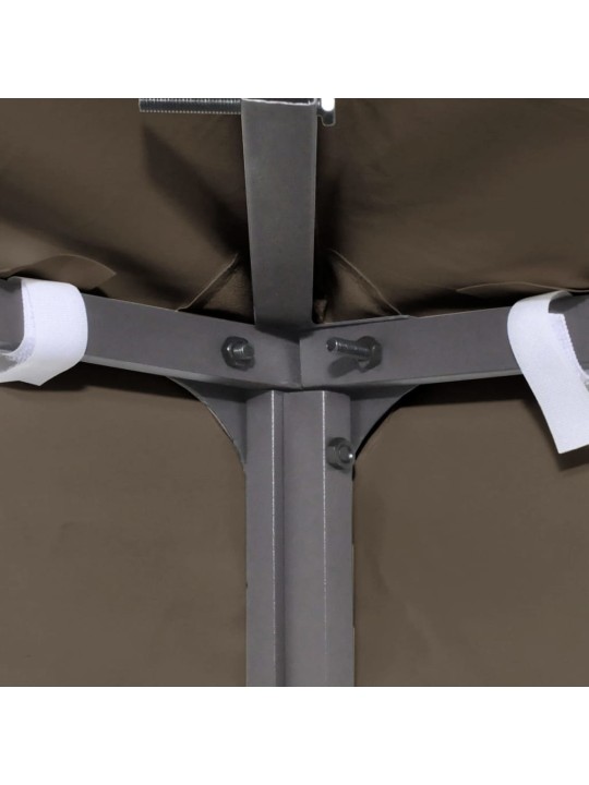 Nojumes jumta pārsegs, 310 g/m², 3x4 m, pelēkbrūns