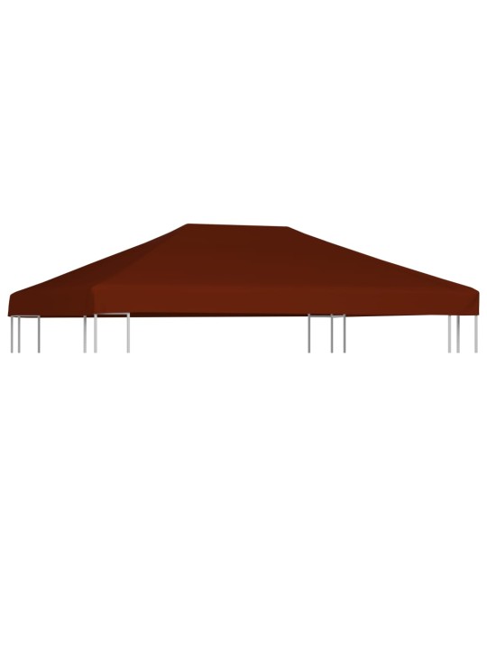 Nojumes jumta pārsegs, 310 g/m², 3x4 m, sarkanbrūns