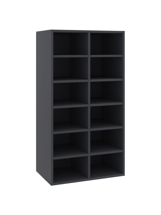 Apavu plaukts, pelēks, 54x34x100,5, inženierijas koks