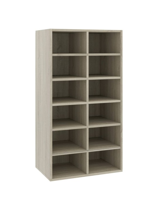 Apavu plaukts, ozolkoka krāsa, 54x34x100,5cm, inženierijas koks