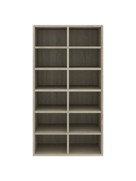 Apavu plaukts, ozolkoka krāsa, 54x34x100,5cm, inženierijas koks