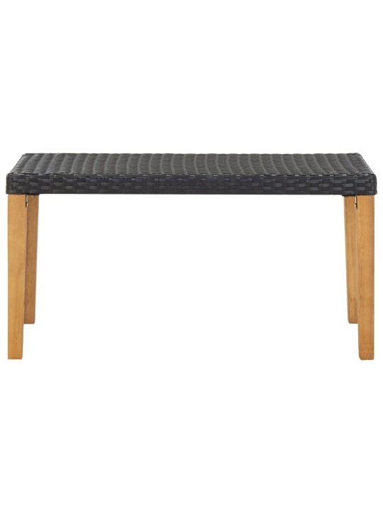 Sols, 120 cm, melna pe rotangpalma, akācijas masīvkoks