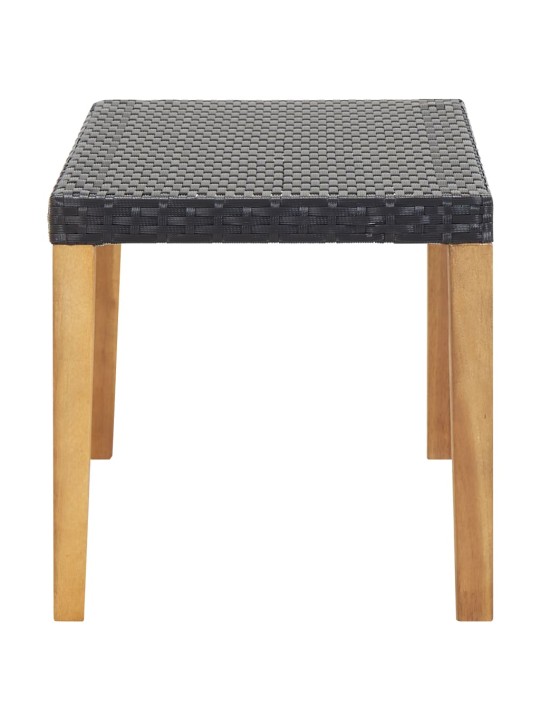 Sols, 120 cm, melna pe rotangpalma, akācijas masīvkoks