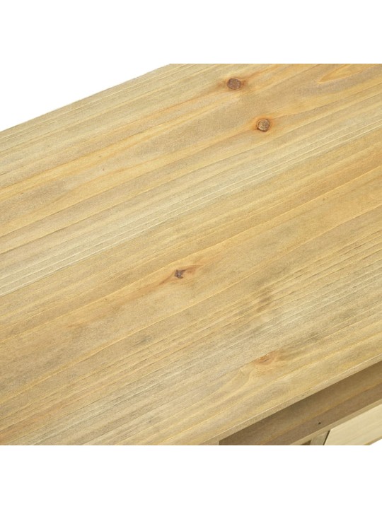 Tv skapītis, brūns, 120x30x42 cm, grebts raksts, koks
