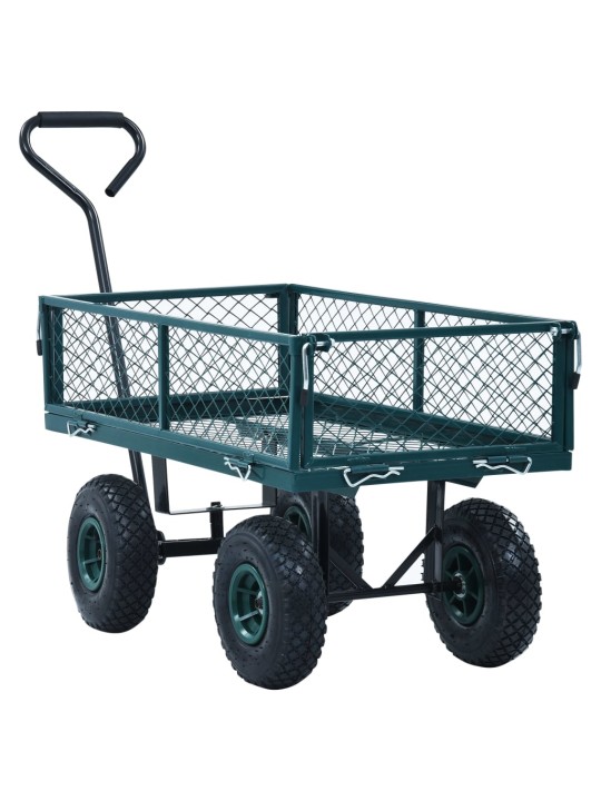 Dārza ratiņi, zaļi, 250 kg