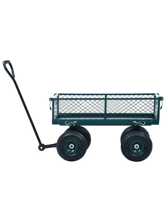 Dārza ratiņi, zaļi, 250 kg