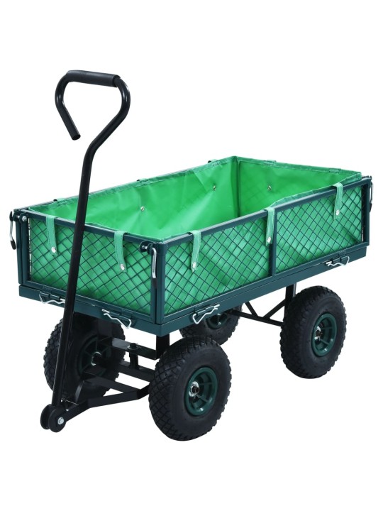 Dārza ratiņi, zaļi, 250 kg