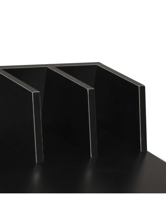 Rakstāmgalds, melns, 80x50x84 cm