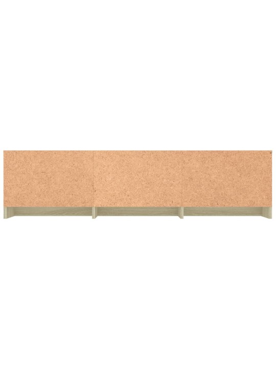 Tv skapītis, 140x40x35,5 cm, ozolkoka krāsā, inženierijas koks