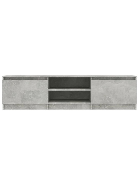 Tv skapītis, pelēks, 140x40x35,5 cm, inženierijas koks