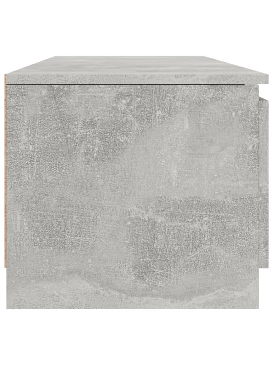 Tv skapītis, pelēks, 140x40x35,5 cm, inženierijas koks