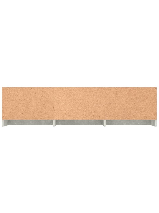 Tv skapītis, pelēks, 140x40x35,5 cm, inženierijas koks