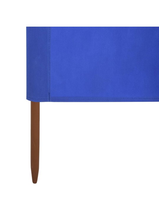 6 paneļu vēja aizsargsiets, debeszils, 800x120 cm, audums