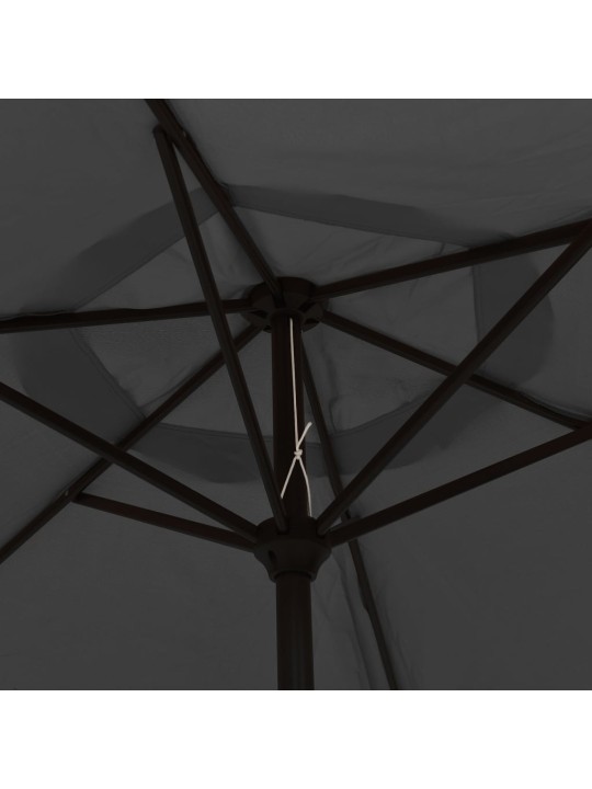 Saulessargs, antracītpelēks, 200x224 cm, alumīnijs