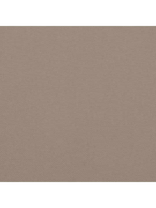 Dārza krēslu spilveni, 4 gab., pelēkbrūni, 120x50x3 cm, audums