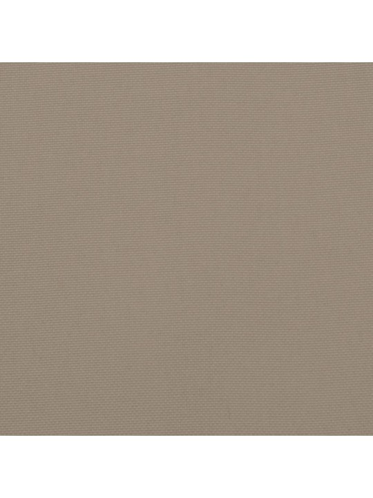 Dārza sola matracis, 100x50x4 cm, audums, pelēkbrūns