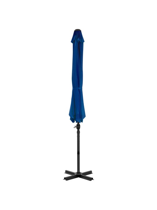 Dārza saulessargs ar alumīnija kātu, 300 cm, debeszils