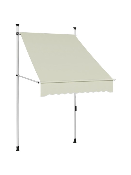Izvelkama markīze, krēmkrāsaa, 100 cm, manuāla