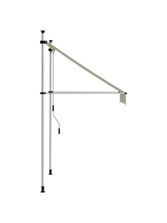 Izvelkama markīze, krēmkrāsaa, 100 cm, manuāla