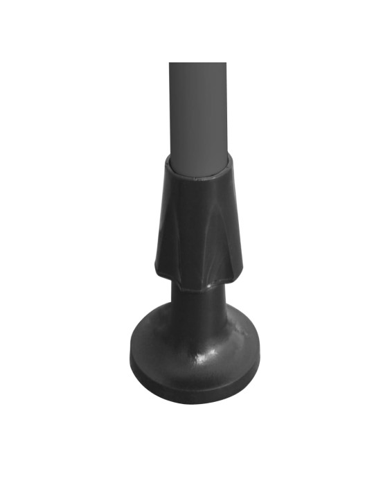 Izvelkama markīze ar led, manuāla, 100 cm, antracītpelēka