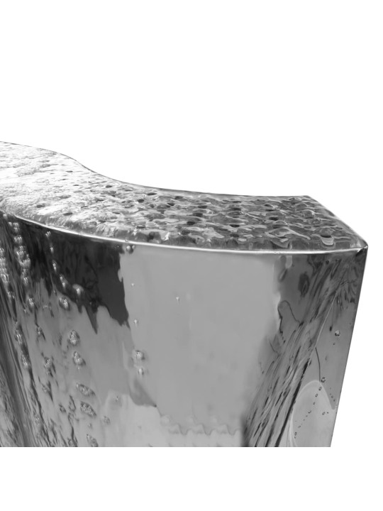 Dārza strūklaka, sudraba, 60,2x37x122,1 cm, nerūsējošs tērauds