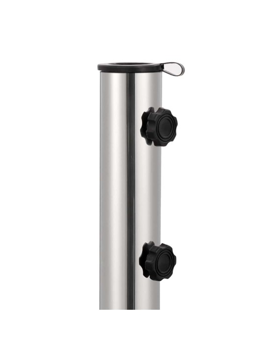 Saulessarga pamatne, pelēka, granīts, 30 kg, kvadrāta forma