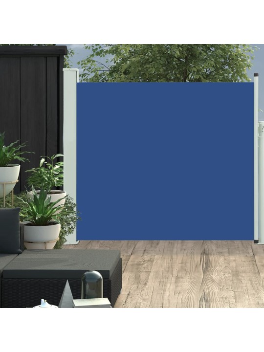 Izvelkama sānu markīze, zila, 100x300 cm