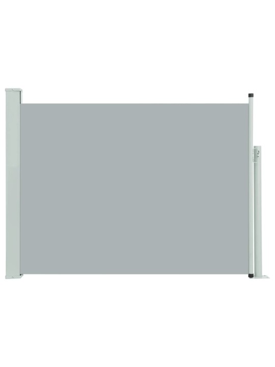 Izvelkama sānu markīze, pelēka, 100x500 cm