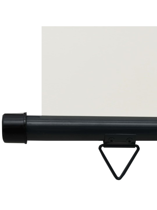 Balkona sānu markīze, krēmkrāsas, 60x250 cm