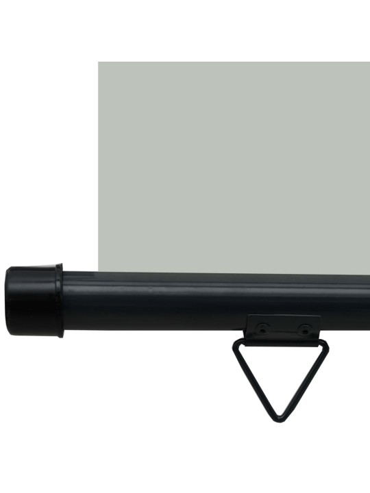 Balkona sānu markīze, pelēka, 145x250 cm