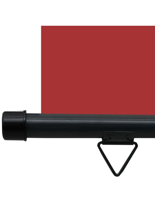 Balkona sānu markīze, sarkana, 165x250 cm