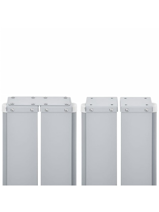 Izvelkams sānu aizslietnis, antracītpelēks, 140x600 cm