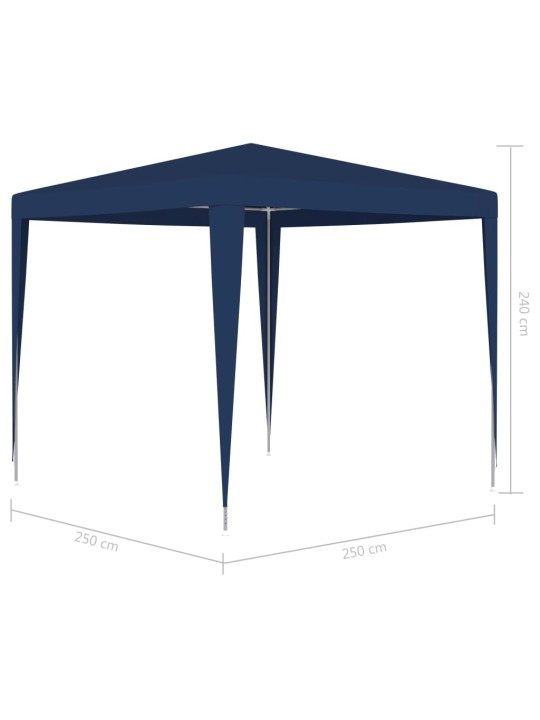 Dārza nojume, 2,5x2,5 m, zila