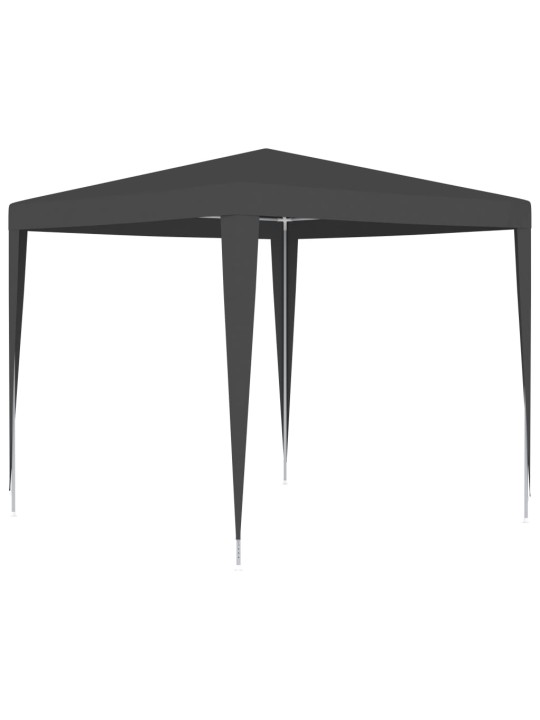 Dārza nojume, profesionāla, 2,5x2,5 m, antracītpelēka, 90 g/m²