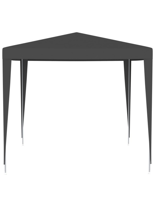 Dārza nojume, profesionāla, 2,5x2,5 m, antracītpelēka, 90 g/m²