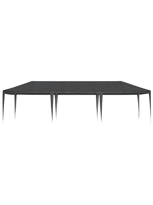 Dārza nojume, profesionāla, 4x9 m, antracītpelēka, 90 g/m²