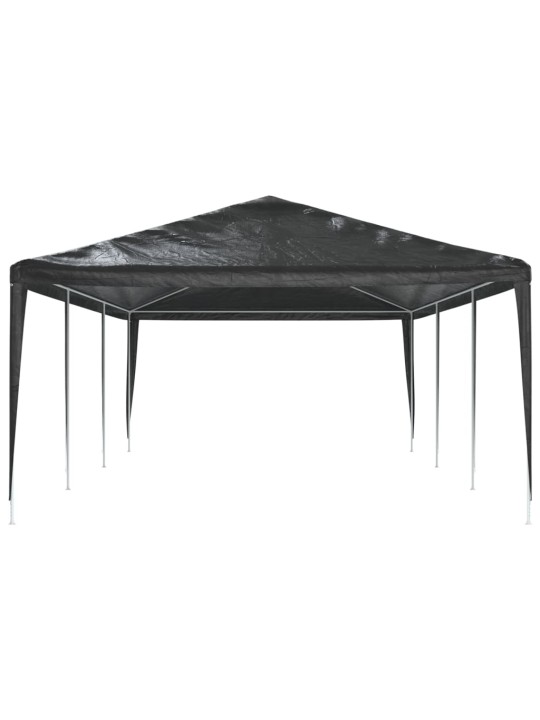 Dārza nojume, profesionāla, 4x9 m, antracītpelēka, 90 g/m²