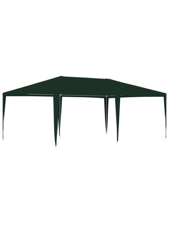 Dārza nojume, profesionāla, 4x6 m, zaļa, 90 g/m²