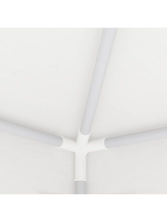 Dārza nojume ar sānu sienām, profesionāla, 4x9 m, balta, 90 g/m²