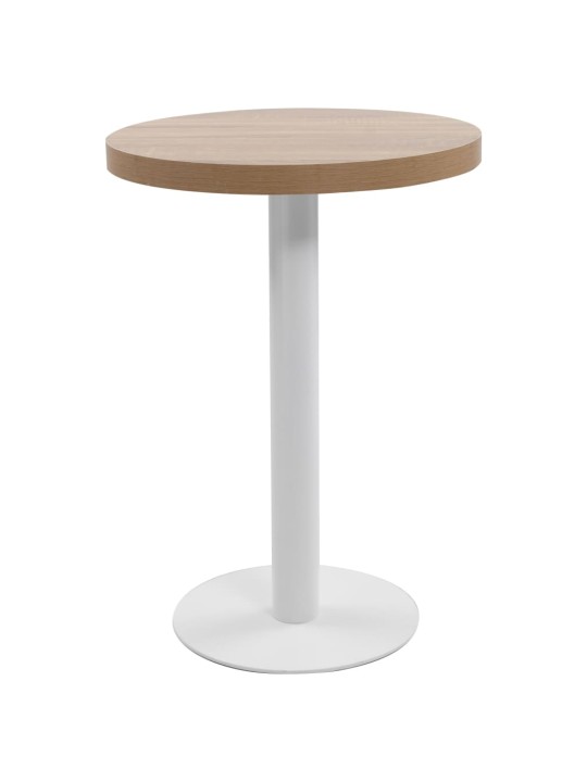 Bistro galds, gaiši brūns, 60 cm, MDF